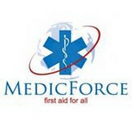 MEDICFORCE FIRST AID FOR ALL logo