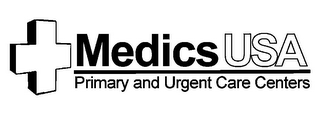 MEDICS USA PRIMARY AND URGENT CARE CENTERS logo