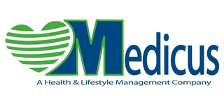 MEDICUS A HEALTH & LIFESTYLE MANAGEMENT COMPANY logo