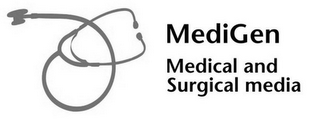 MEDIGEN MEDICAL AND SURGICAL MEDIA logo