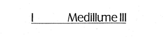 MEDILLUME III logo