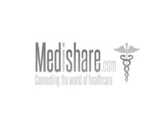 MEDISHARE.COM CONNECTING THE WORLD OF HEALTHCARE logo