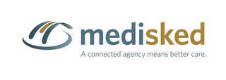 MEDISKED A CONNECTED AGENCY MEANS BETTER CARE. logo