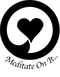 MEDITATE ON IT... logo
