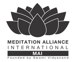 MEDITATION ALLIANCE INTERNATIONAL MAI FOUNDED BY SWAMI VIDYANAND logo