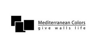 MEDITERRANEAN COLORS GIVE WALLS LIFE logo