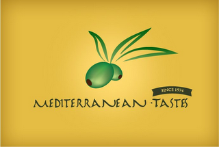 MEDITERRANEAN TASTES SINCE 1974 logo