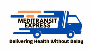 MEDITRANSIT EXPRESS DELIVERING HEALTH WITHOUT DELAY logo