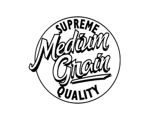 MEDIUM GRAIN SUPREME QUALITY logo