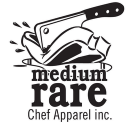 MEDIUM RARE CHEF APPAREL INC. logo
