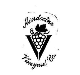 MEDOCINO VINEYARD CO. logo