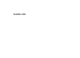 MEDOFFICE 2000 logo
