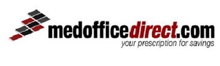 MEDOFFICEDIRECT.COM YOUR PRESCRIPTION FOR SAVINGS logo