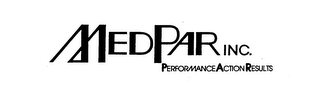 MEDPAR INC. PERFORMANCE ACTION RESULTS logo