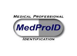MEDPROID MEDICAL PROFESSIONAL IDENTIFICATION logo