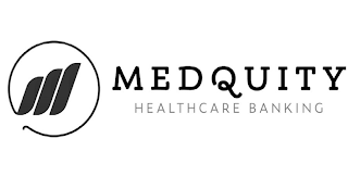 MEDQUITY HEALTHCARE BANKING logo