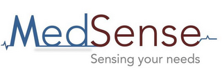 MEDSENSE SENSING YOUR NEEDS logo