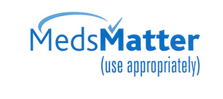 MEDSMATTER (USE APPROPRIATELY) logo