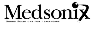 MEDSONIX SOUND SOLUTIONS FOR HEALTHCARE logo