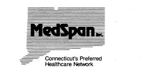 MEDSPAN INC. CONNECTICUT'S PREFERRED HEALTHCARE NETWORK logo
