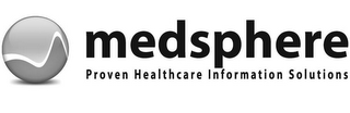 MEDSPHERE PROVEN HEALTHCARE INFORMATION SOLUTIONS logo