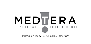 MEDTERA HEALTHCARE INTELLIGENCE INNOVATION TODAY FOR A HEALTHY TOMORROW logo