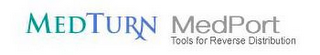 MEDTURN MEDPORT TOOLS FOR REVERSE DISTRIBUTION logo