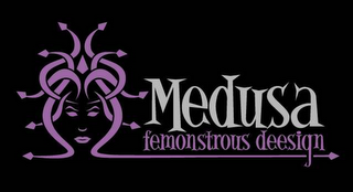 MEDUSA FEMONSTROUS DEESIGN logo
