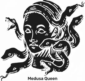 MEDUSA QUEEN logo