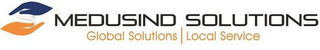 MEDUSIND SOLUTIONS GLOBAL SOLUTIONS LOCAL SERVICE logo