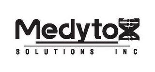 MEDYTOX SOLUTIONS INC logo