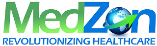 MEDZON REVOLUTIONIZING HEALTHCARE logo