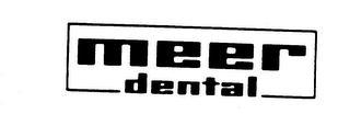 MEER DENTAL logo