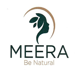 MEERA BE NATURAL logo