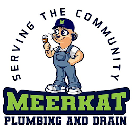 MEERKAT PLUMBING AND DRAIN SERVING THE COMMUNITY M logo