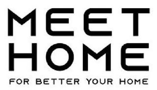 MEET HOME FOR BETTER YOUR HOME logo