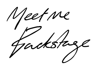 MEET ME BACKSTAGE logo