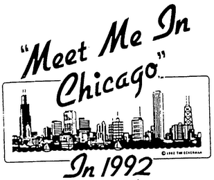 "MEET ME IN CHICAGO" IN 1992 logo
