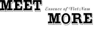 MEET MORE ESSENCE OF VIETNAM logo