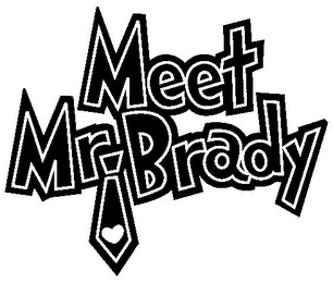 MEET MR. BRADY logo