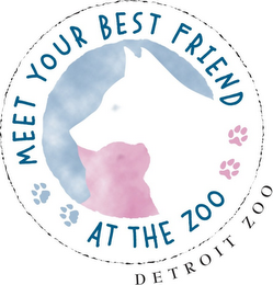 MEET YOUR BEST FRIEND AT THE ZOO DETROIT ZOO logo