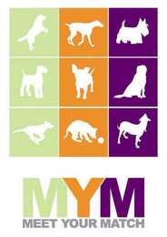 MEET YOUR MATCH MYM logo