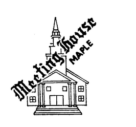 MEETING HOUSE MAPLE logo
