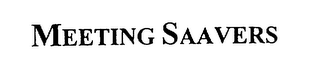 MEETING SAAVERS logo