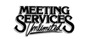 MEETING SERVICES UNLIMITED logo