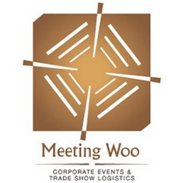 MEETING WOO CORPORATE EVENTS & TRADE SHOW LOGISTICS logo