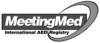 MEETINGMED INTERNATIONAL AED REGISTRY logo