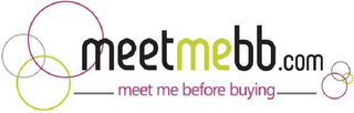 MEETMEBB.COM MEET ME BEFORE BUYING logo