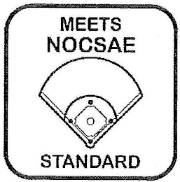 MEETS NOCSAE STANDARD logo