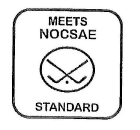 MEETS NOCSAE STANDARD logo